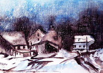 Winterlandschaft von Irina Usova