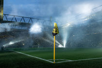 Eckfahne im Signal-Iduna-Park by Mario Hommes