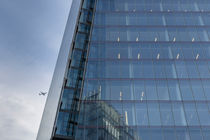 The Shard London and Jet Aircraft by David Pyatt