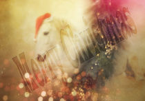 Weihnachtskarte 2 von artfulhorses-sabinepeters
