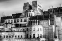 The SIS Secret Service Building London von David Pyatt