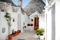 Trulli houses in Alberobello, Apulia, Italy von Tania Lerro