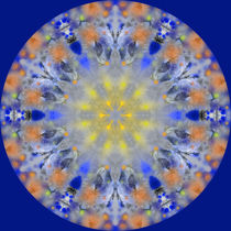 Winterleuchten Mandala, winter shine von Sabine Radtke