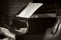 Grand Piano and Music Notes  by cinema4design