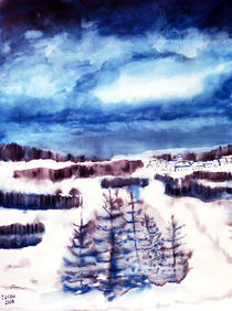 Winterlandschaft by Irina Usova