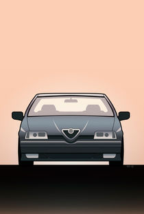 Modern Euro Icons Series Alfa Romeo 164 Quadrifoglio Q4 by monkeycrisisonmars