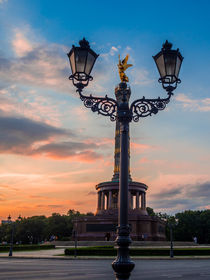 Siegessäule im Sonnenuntergang by Franziska Mohr