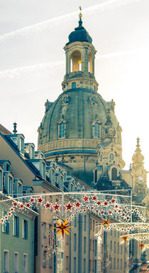 Weihnachtliches Dresden - Frauenkirche by Ruby Lindholm