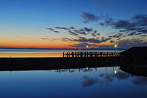 Nach Sonnenuntergang - Chiemsee  von Peter Bergmann