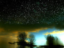 The sky at night by Bill Covington