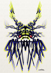 Blue Dragon Design von Vincent J. Newman