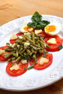 Herzhafter Bohnensalat mit Alpkäse by lizcollet