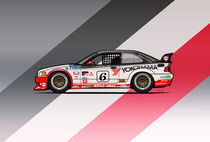 Bmw 3 Series E36 M3 GTS-2 PTG Race Car by monkeycrisisonmars