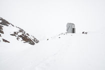 Kapelle des weißen Lichtes Pitztal Österreich im Winter von Matthias Hauser