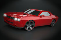 Dodge Challenger 2008 muscle car restyled by nikola-no-design