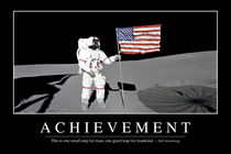 Achievement Motivational Poster von Stocktrek Images