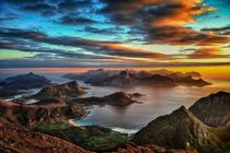 Western part of Lofoten islands by Stein Liland