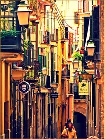 ~ Narrow Lanes Palma ~ von Sandra  Vollmann