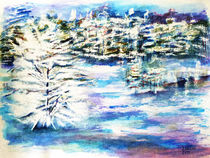 Winterlandschaft von Irina Usova