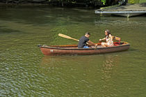 Rowing In Boat 18, Stratford-upon-Avon by Rod Johnson