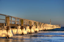 Eisbrücke 07 von Roland Scheibner