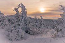 Winter auf dem Fichtelberg von Stefan Weiß