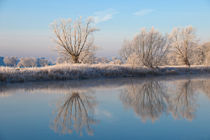 Winter an der Ruhr by Bernhard Kaiser