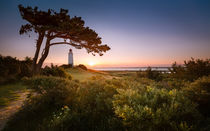 Sonnenaufgang am Leuchtturm Dornbusch | Hiddensee von Kristian Goretzki