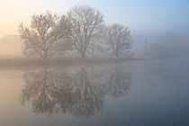 Nebeliger Fluss by Bernhard Kaiser