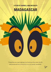 No589 My Madagascar minimal movie poster von chungkong