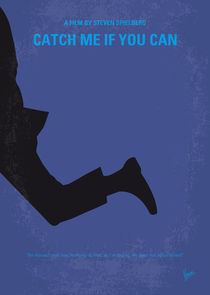 No592 My Catch Me If You Can minimal movie poster by chungkong