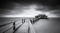 Sturm über St. Peter Ording | Strandbar No 54 von Kristian Goretzki