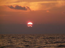 "Sonnenuntergang am Flügger Strand" von Simone Marsig