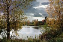 Late Autumn at the lake von Yuri Hope