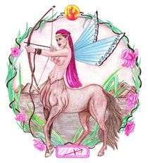 Sagittarius  ~  Centaur Archer von Sandra Gale