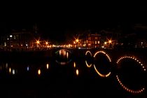 Amsterdam by night in the Netherlands von nilaya