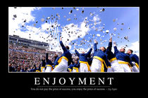 Enjoyment Motivational Poster by Stocktrek Images