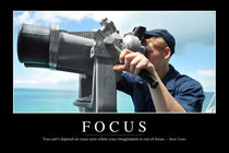 Focus Motivational Poster by Stocktrek Images