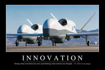 Innovation Motivational Poster von Stocktrek Images