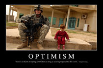 Optimism Motivational Poster von Stocktrek Images