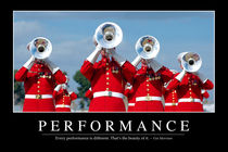 Performance Motivational Poster by Stocktrek Images