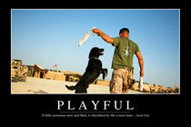 Playful Motivational Poster von Stocktrek Images