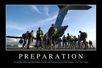 Preparation Motivational Poster von Stocktrek Images