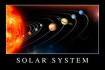 Solar System Poster von Stocktrek Images