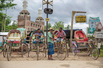 Rickshaw to the mosque by Miro May