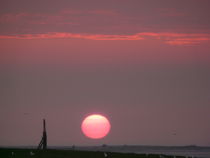 glühender Sonnenuntergang  von Simone Marsig