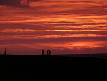 Sonnenuntergang in Puttgarden  von Simone Marsig