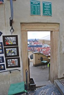 Durchblick am Burgberg, Prag... von loewenherz-artwork