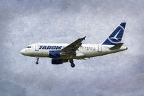  Tarom Airbus A318 Art von David Pyatt