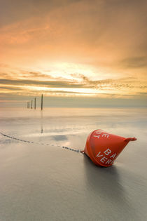 Bade Verbot Strand St Peter Ording Nordsee by Dennis Stracke